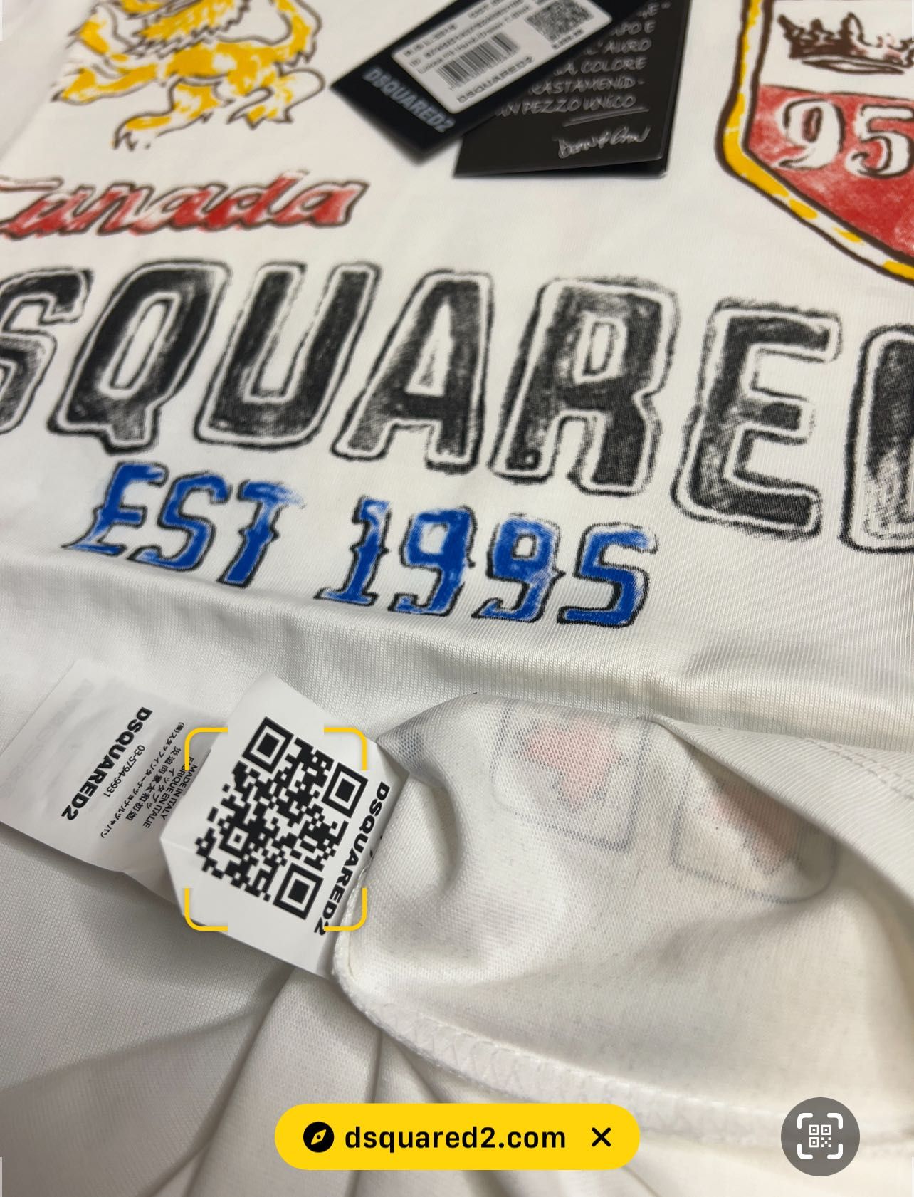 Tricou Dsquared2 Summer 2025