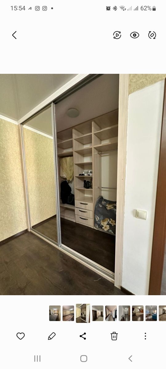 Продается 2х комн. кв. 74 квадратных метров, почти как трех комнатная