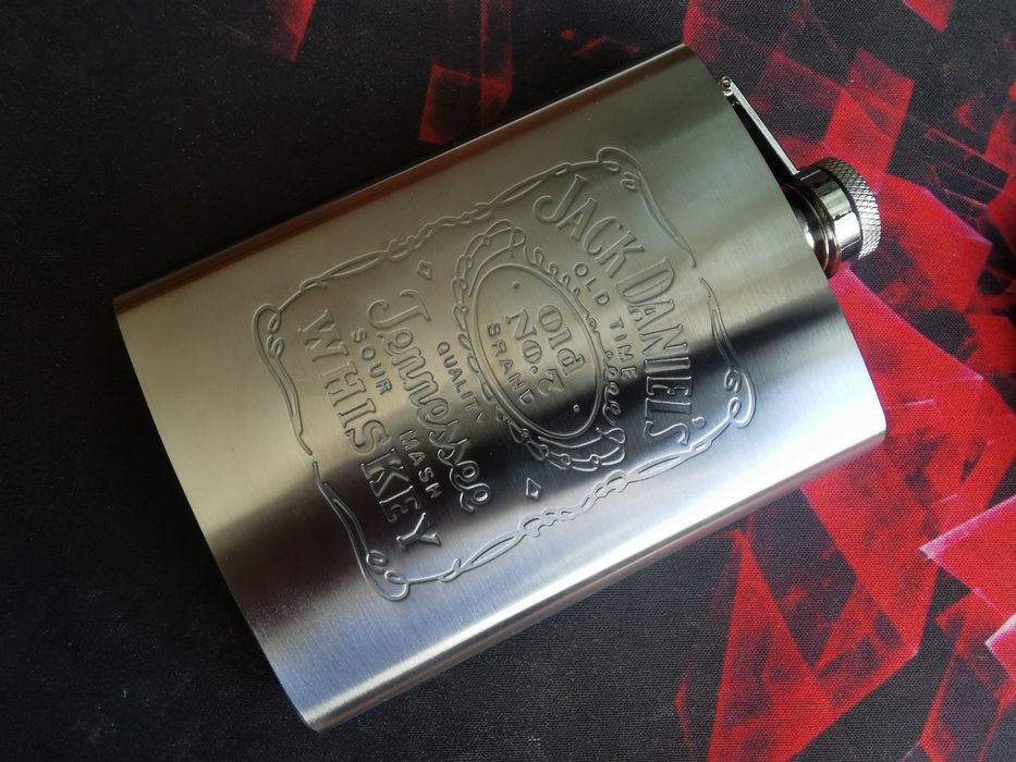 Botelcuta Jack Daniel's Recipeint inox  Plosca Whisky
