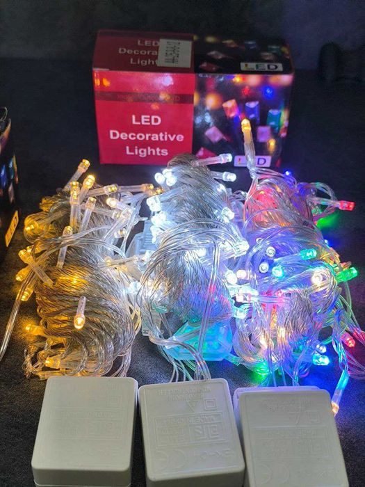 LED декоративные гирлянды — Новые, яркие
