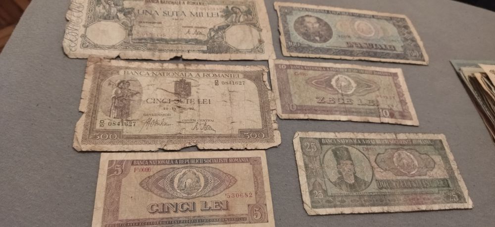 Bancnote vechi romanesti