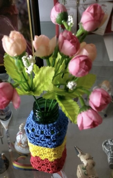 Vaza/sticla hand made