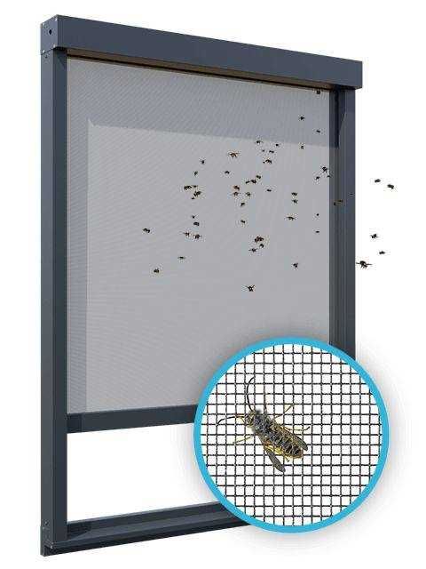 Москитная сетка  плиссе | Анти-смог | Антипыль | Анти-кошка   Mss472