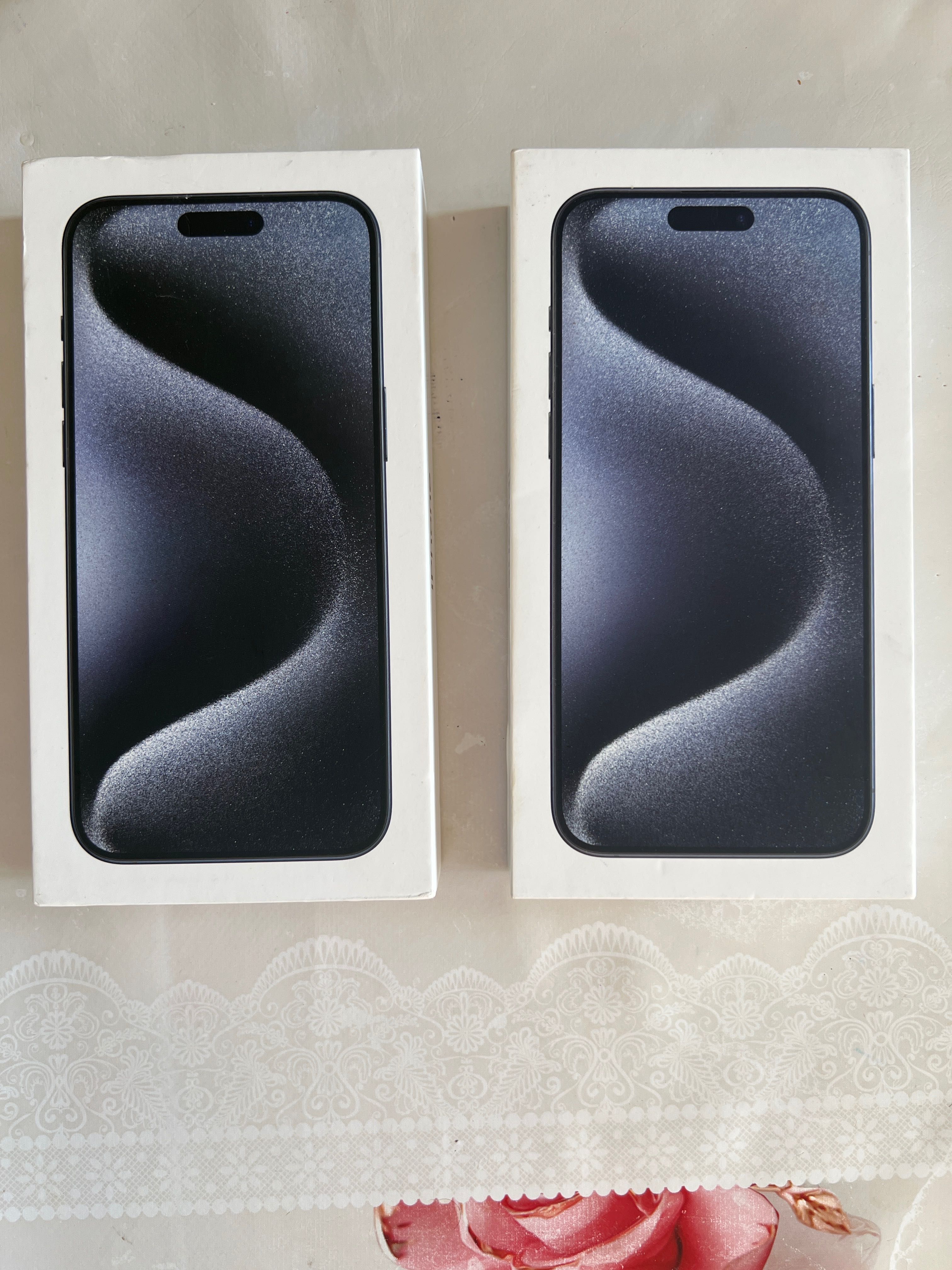 Iphone 15 pro max 256gb blue titanium