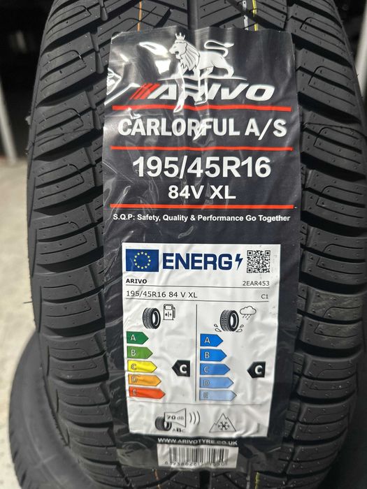 Нови Всесезонни Гуми Arivo Carlorful A/S 195/45R16 84V XL Нов Dot