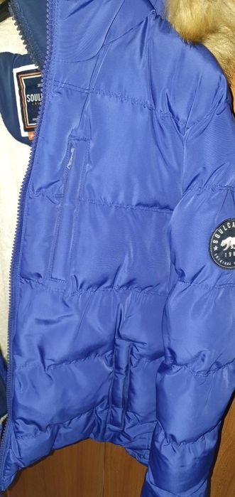 Geaca iarnă NOUĂ sol&cal men's 2 Zip Bubble Jacket,marime L
