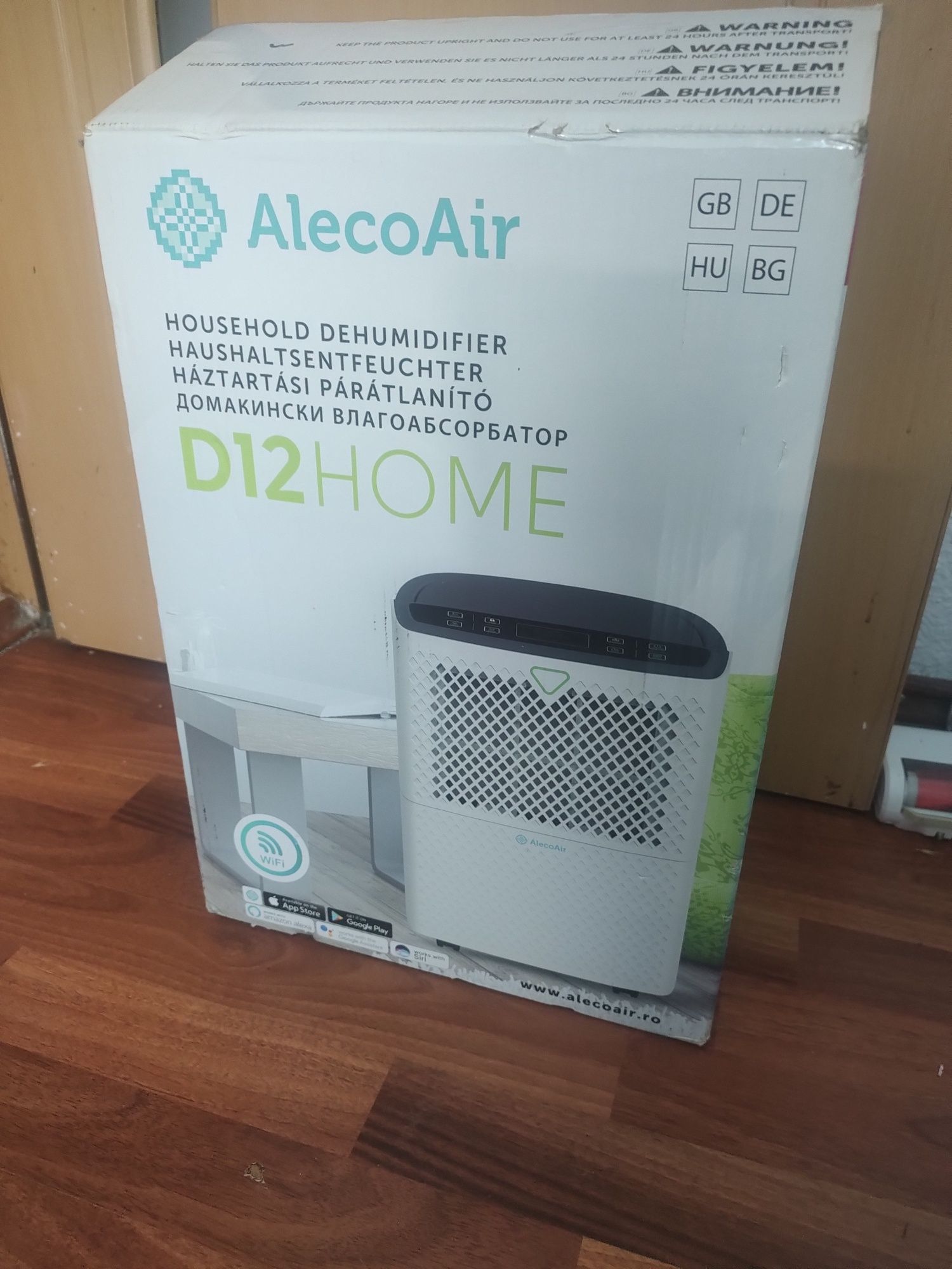 Dezumidificator AlecoAir D12 HOME,12 l /24h, WiFi, Uscare Rufe