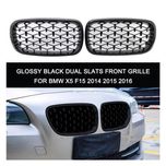 Бъбреци решетки за bmw x5 e70 / x6 e71 (2007-2013)diamond style черен