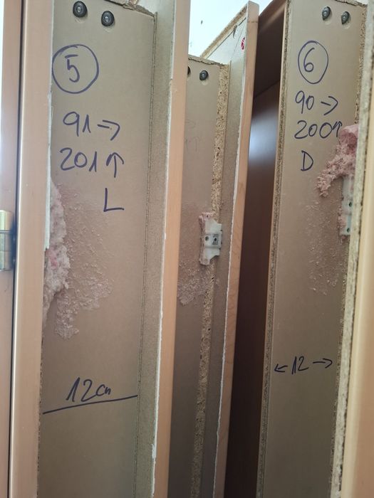 Usi interior lemn laminat 6 buc +toc