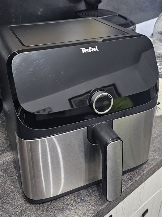 Friteuza cu aer cald Tefal Easy Fry Mega EY855D10, 2020W, capacitate 7