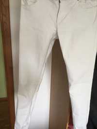 Pantaloni blugi/Denim albi mărimea M
