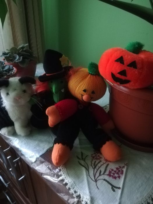Set jucării de pluș tematică Halloween