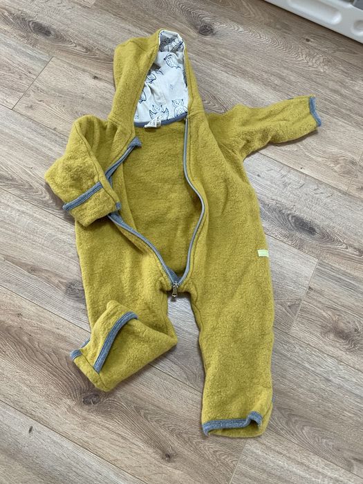 Wool fleece overall/вълнен гащеризон на loud+proud