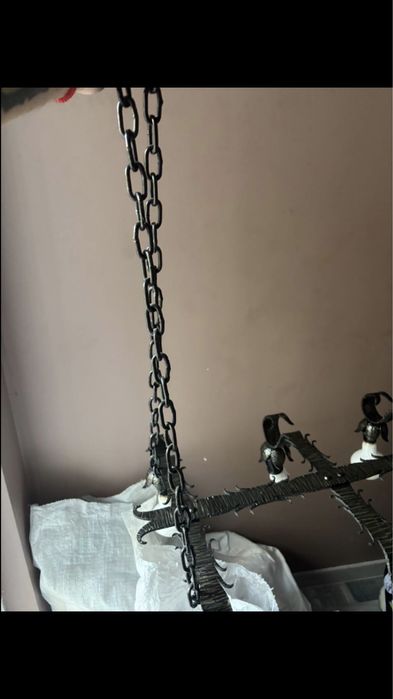 Полилея 6 лампов (напр. ковано желязо)