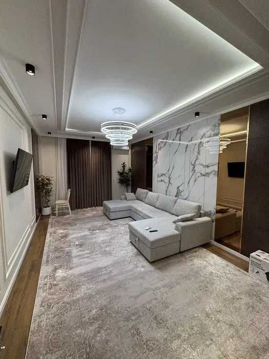 ;Новостройка‼️3к квартира просторня 78м2 Qushbegi возле речки Solaris