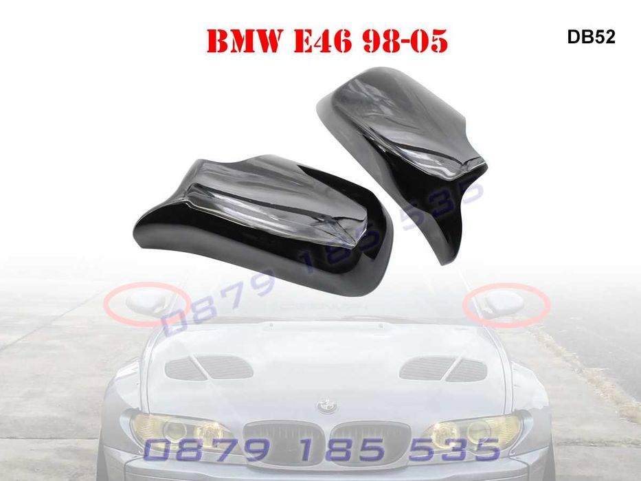 Спортни M Капаци огледала BMW E46 батман тунинг бмв е46