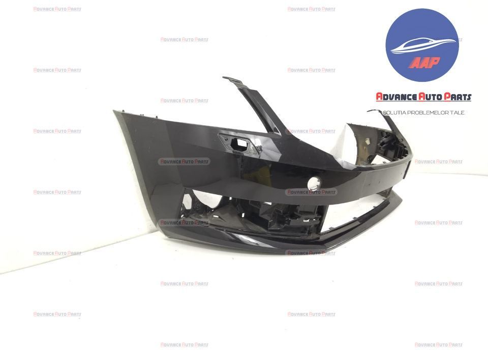 Предна броня фейслифт с оригинални пръскалки Шкода Октавия 3 / Shkoda