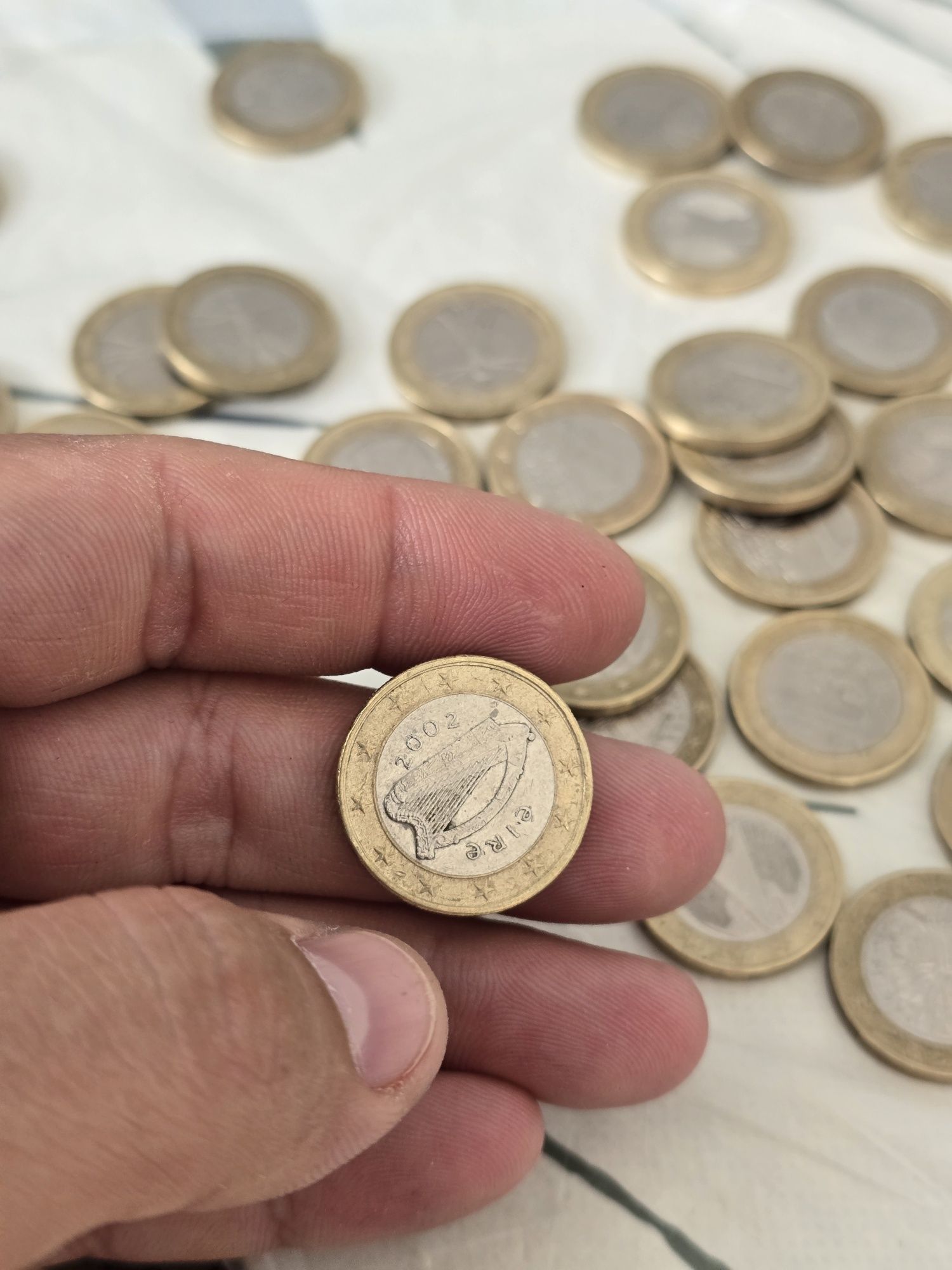 Редки монети от 1€ и 2€.