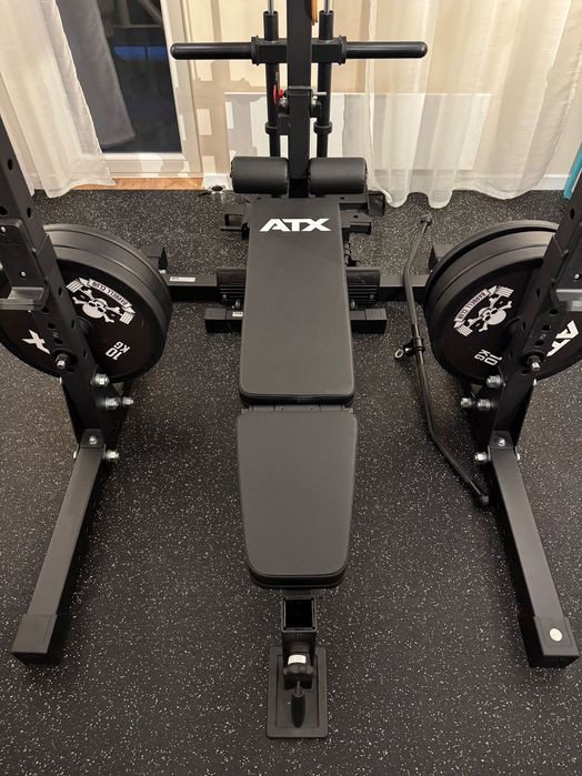 ATX Half Squat Rack - Цял домашен фитнес сет