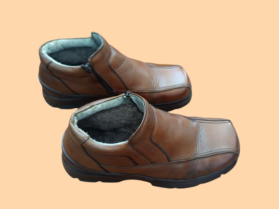 Ботинки из натуральной кожи