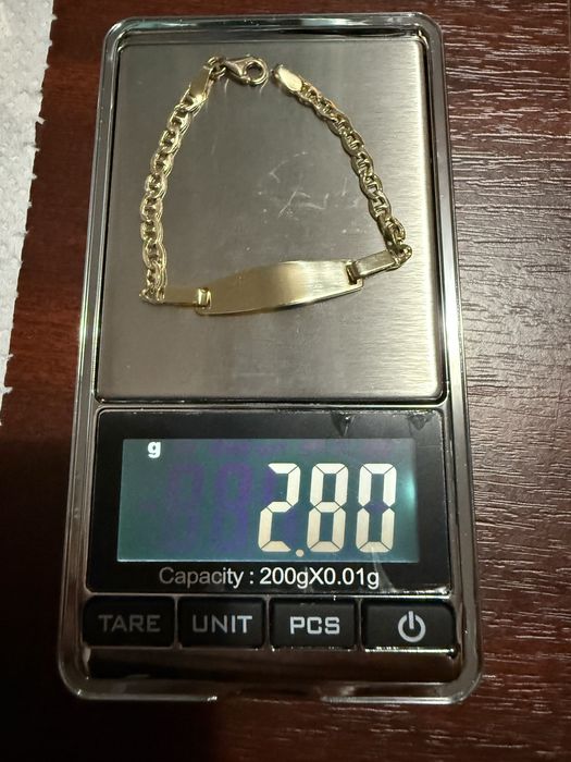 Bratara de copii din Aur 14