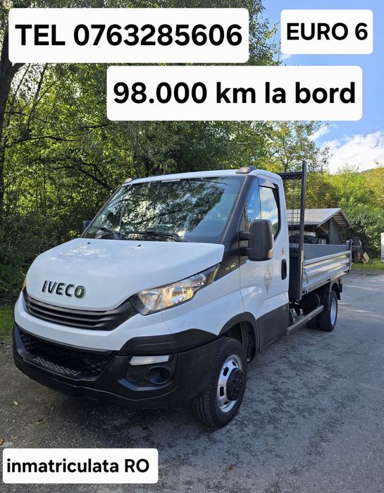 Vând Iveco Daily 2.3 140 CP an 2019, basculabil in acte RAR efectuat