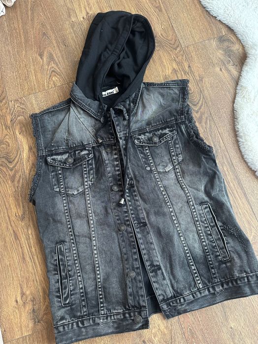 Мъжки дънков елек