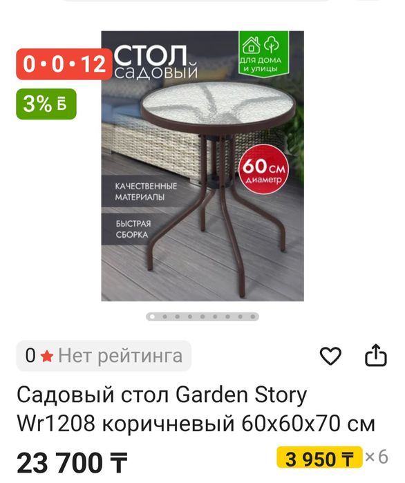 Продам круглый стол.
