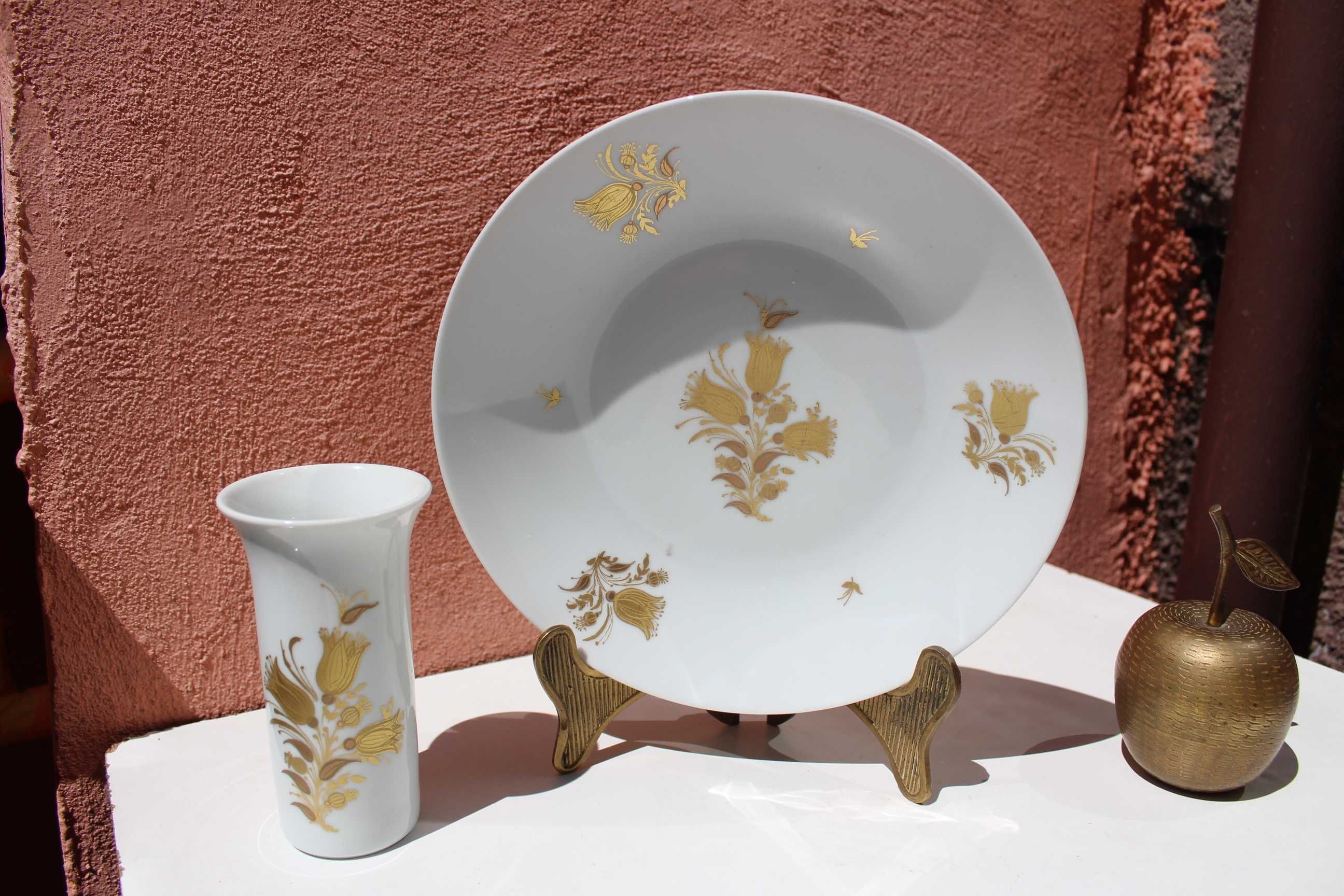 Set portelan ROSENTHAL, Studio Line, QUATRE COULEURS, gold