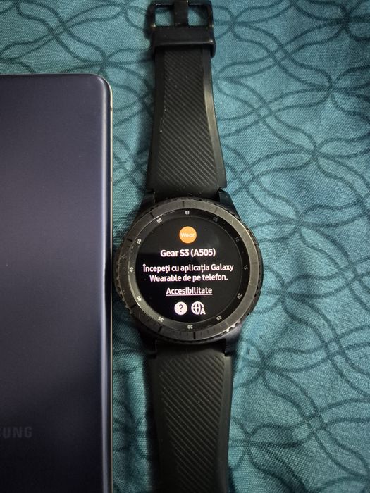 Vând samsung s21 + samsung smartwatch  gear 3