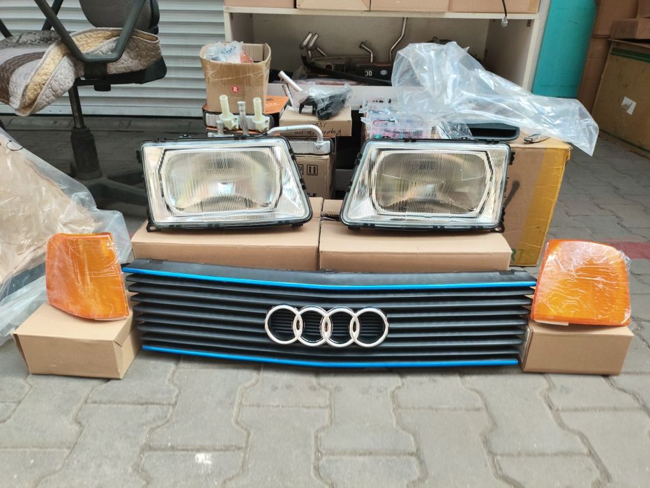 Ауди С3 100 фара, поворотник, решетка