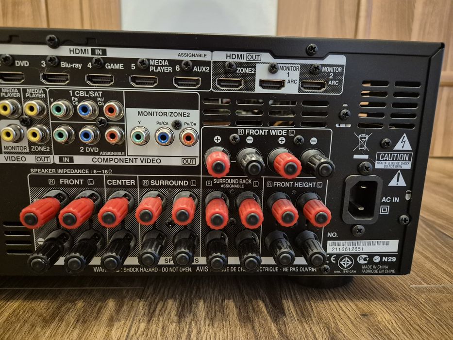 Receiver 7.2 Denon AVR-3313 High-End / 7x165w./ ARC