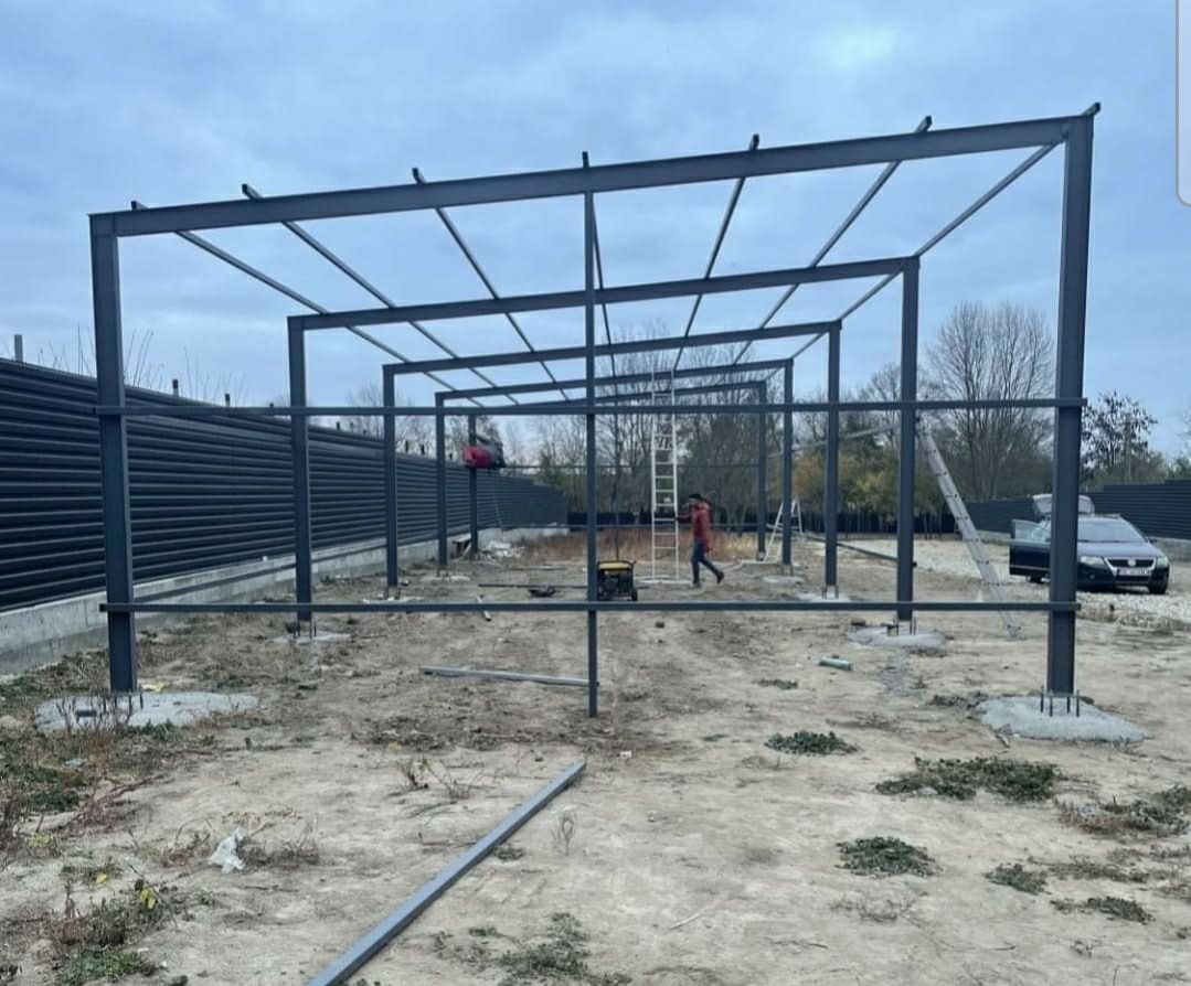 Vand structura metalica 8x20pret7500€