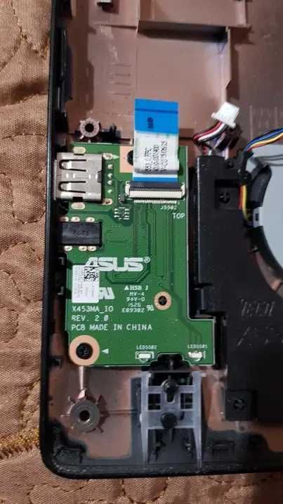 Modul USB si jack audio Asus X553M.