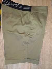 Дамски къси панталони, Rezerved, цвят каки, 42 номер