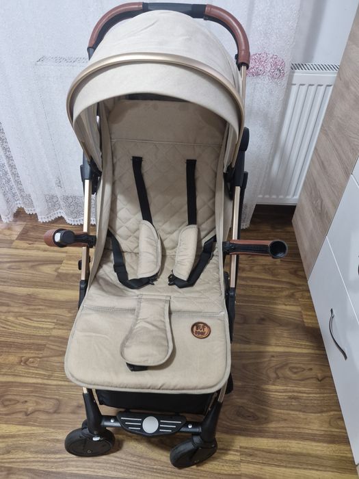 Carucior sport usor S-16 BUF BOOF Sand 0- 36 luni 180 grade inclinare