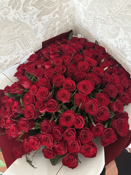 101 роза жұпар иісті,85см