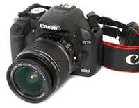 Продам фотоаппарат canon D500 (2 объектива и сумка)