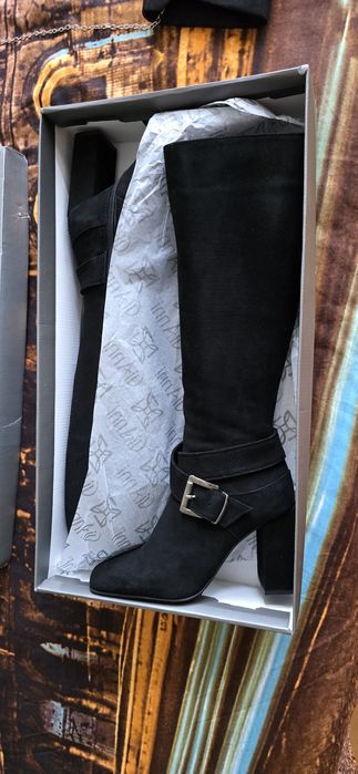 Ботуши Giani естествен велур 37 номер