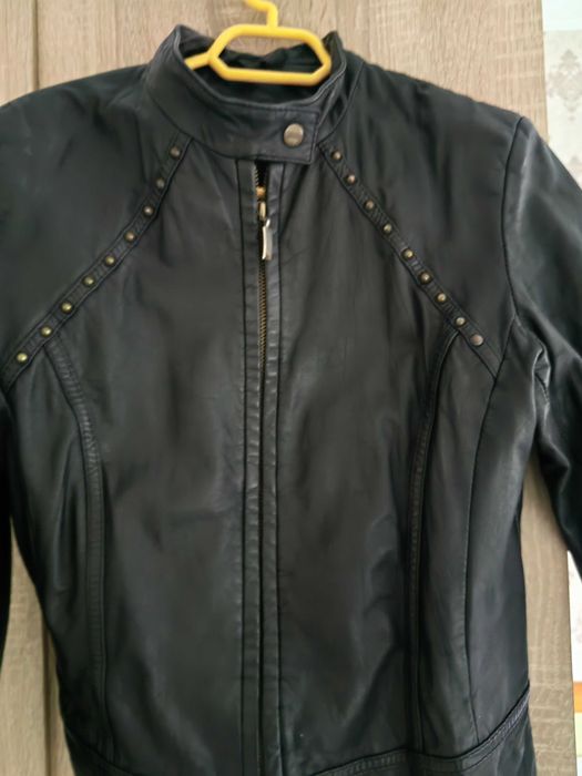 Дамско кожено яке естествена кожа