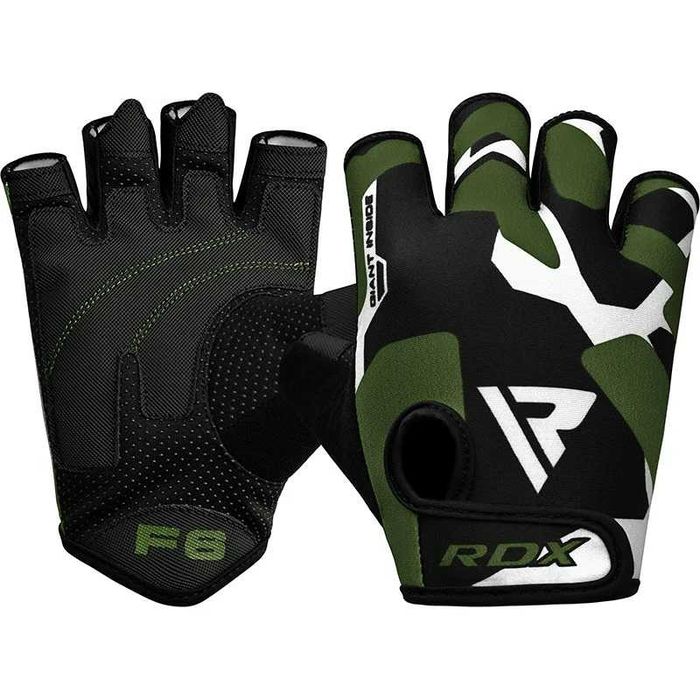 Ръкавици за Фитнес RDX Camouflage - XL, Тренировъчни Ръкавици