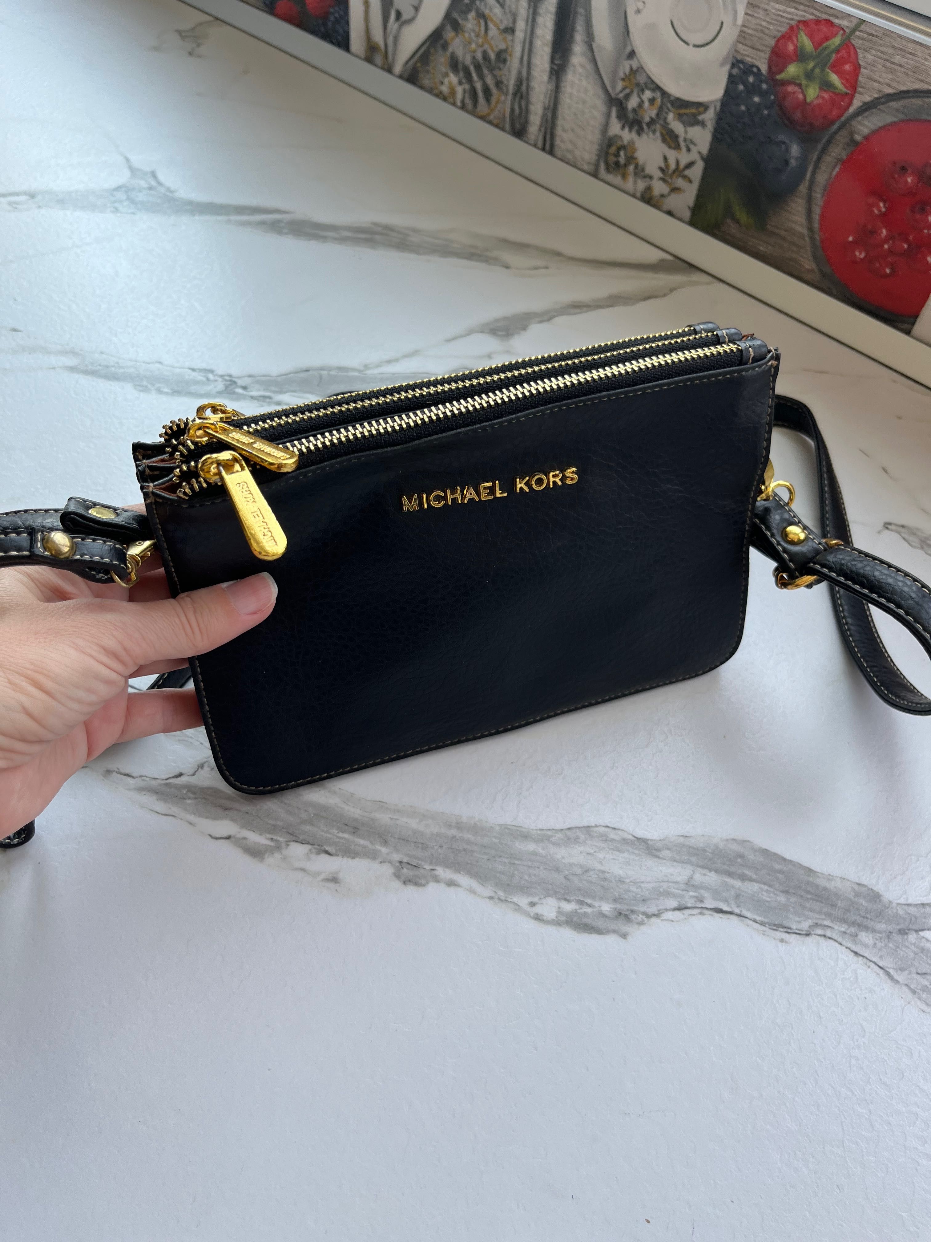 Michael Kors чанти - черна и бежова