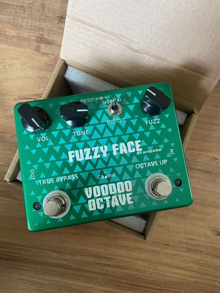 CP-53 Fuzzy Face Voodoo Octave Pedală efect chitară True Bypass