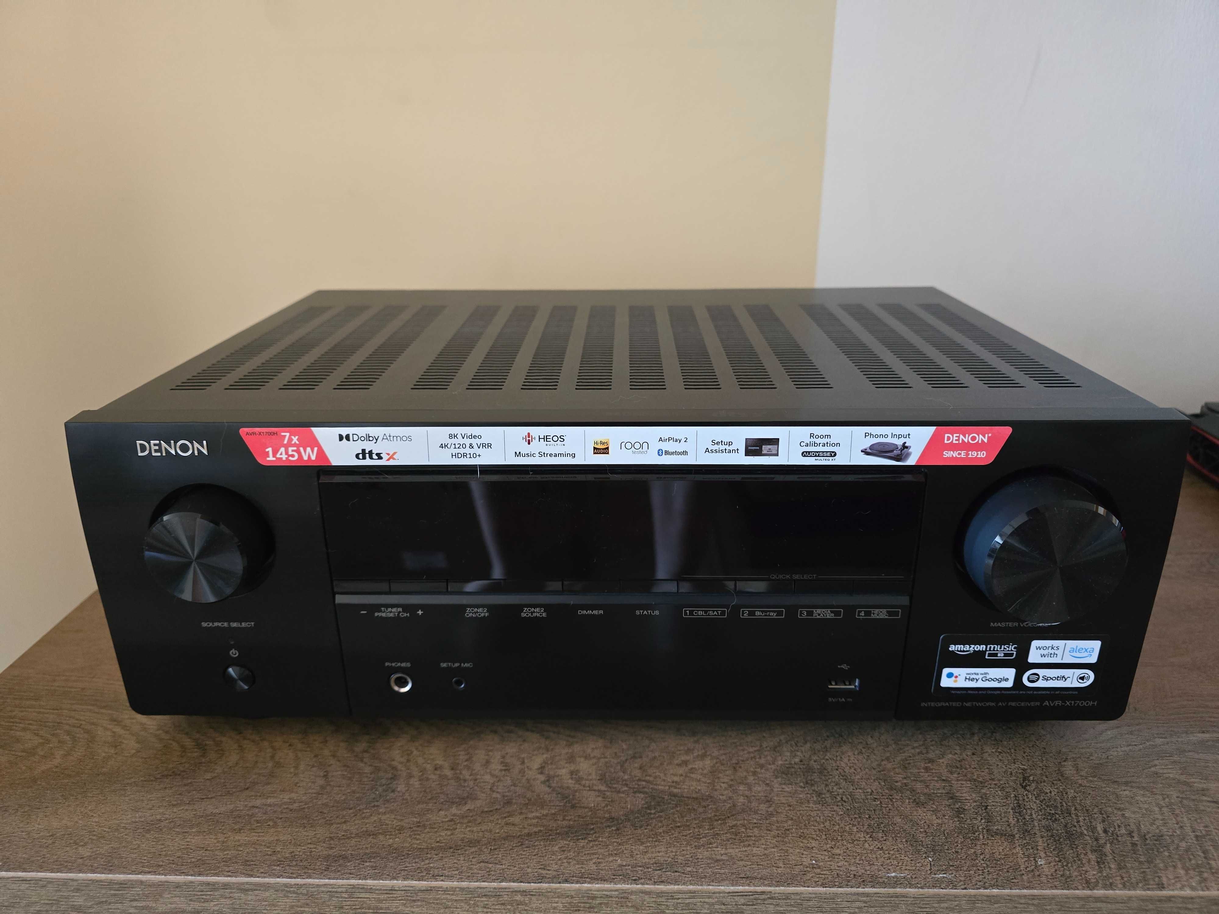 Hi-Fi уредба /Усилвател и тонколони/ Denon AVR-X1700H / Dali Oberon 5
