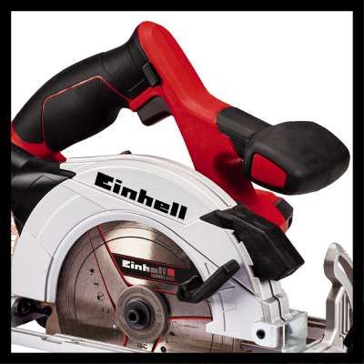 Акумулаторен ръчен циркуляр Einhell TE-CS 18/165 Li - 18 V + подарък