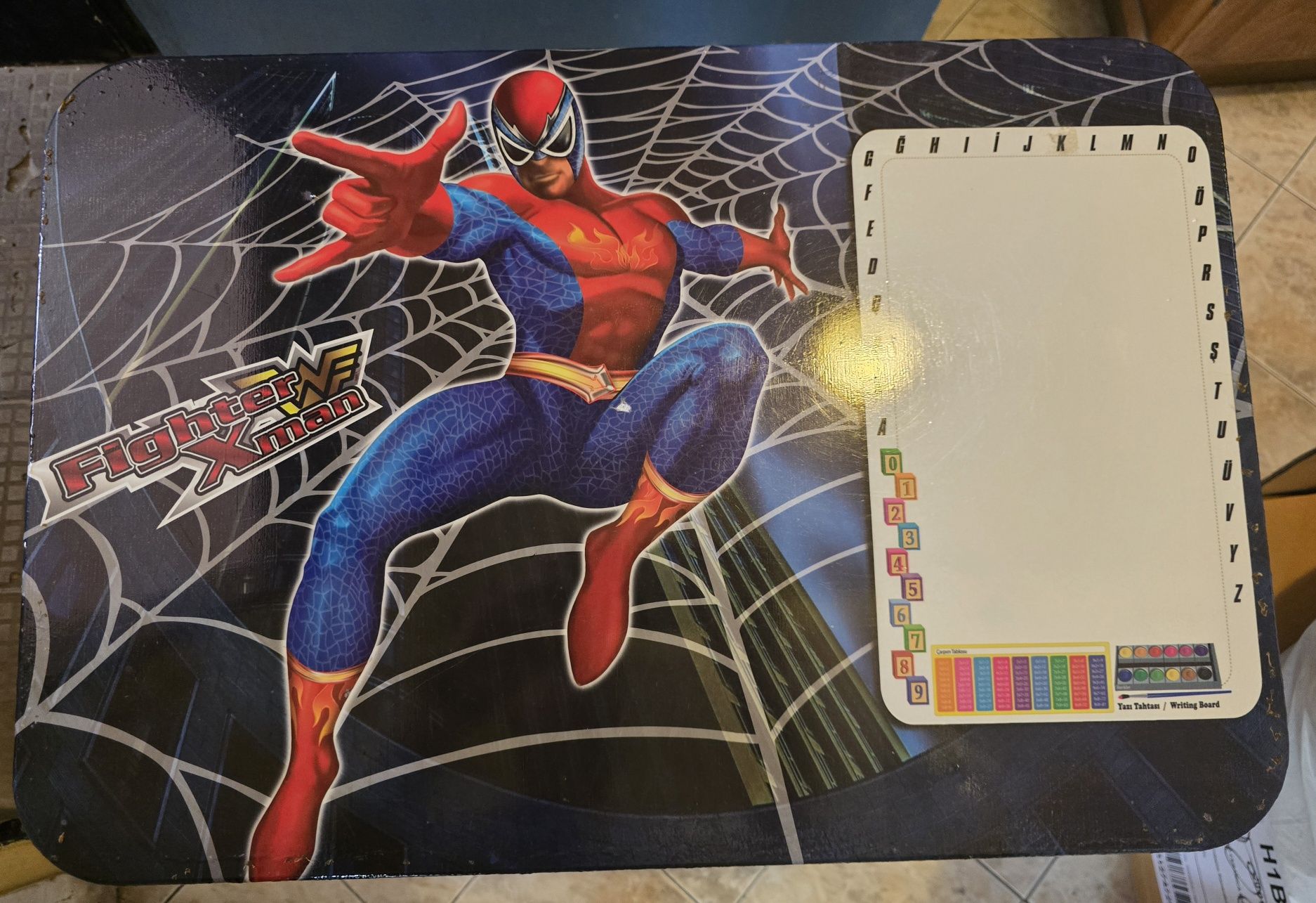 Детска сгъваема маса Spider Man