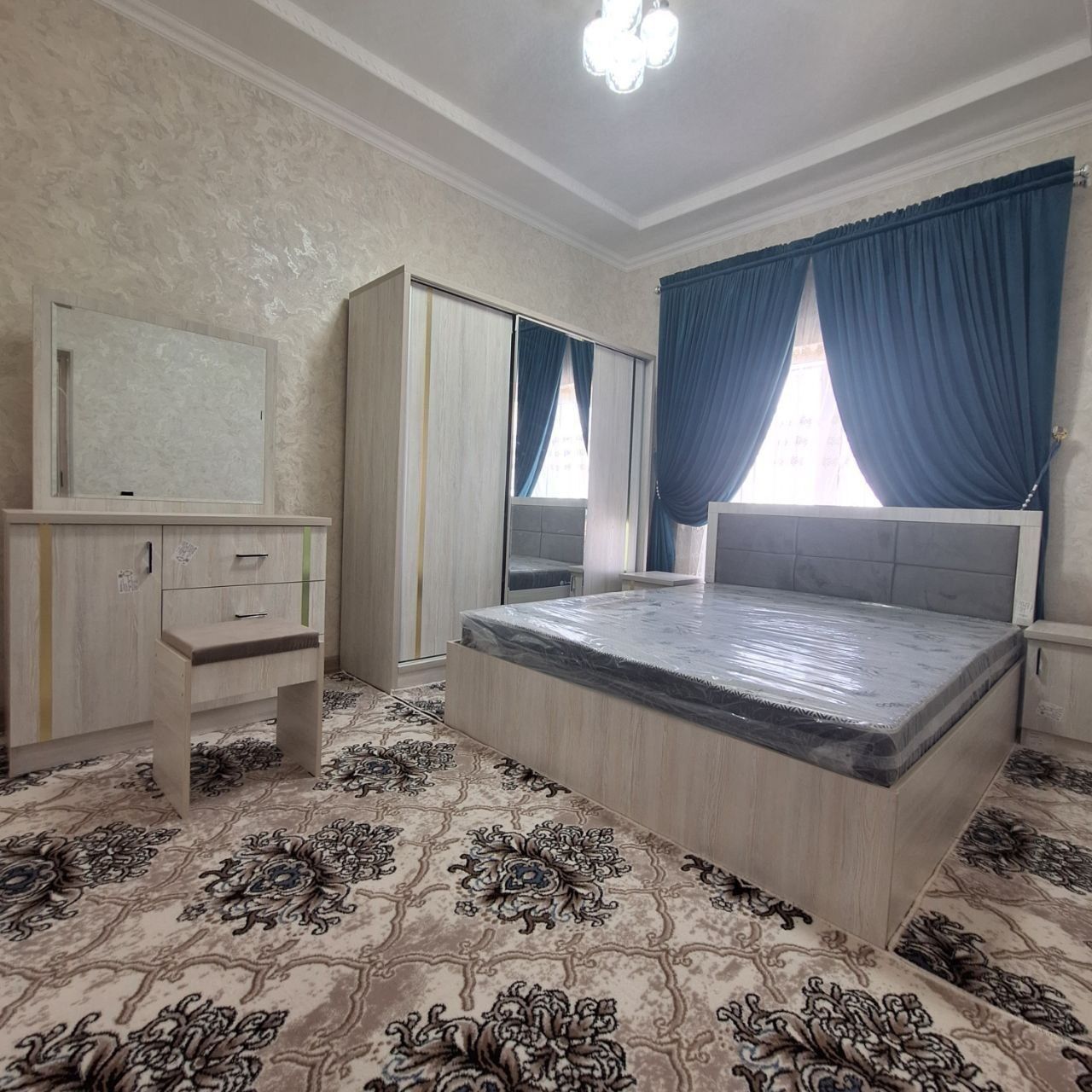 Двухспалний кроват Б/у почти янги