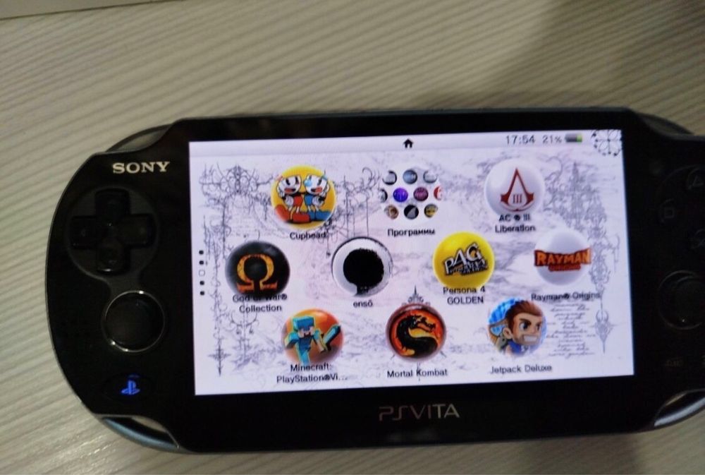Psp Vita с играми