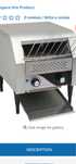 Conveyor toaster