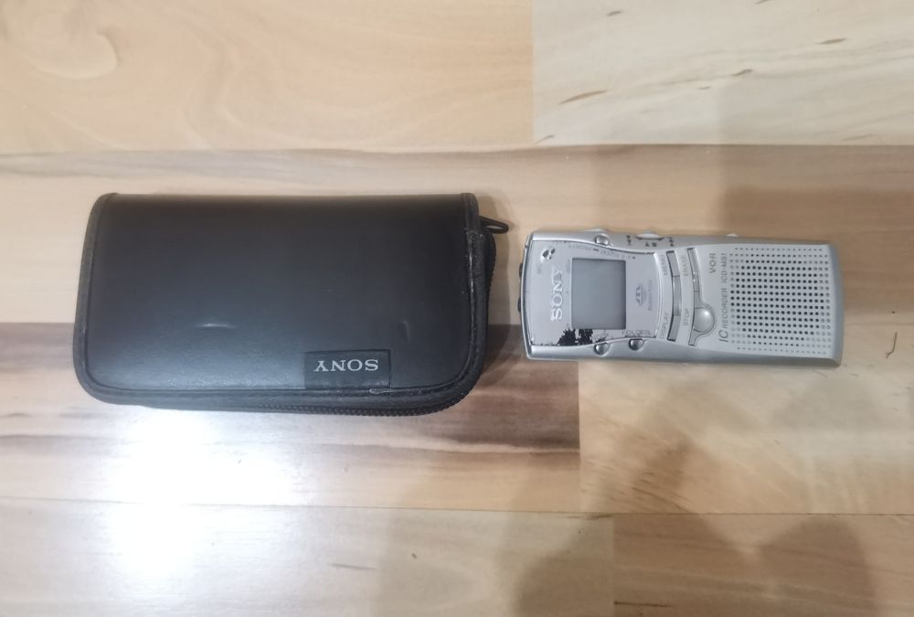 Reportofon profesional Sony ICD-MS1 voice recorder made in Japan